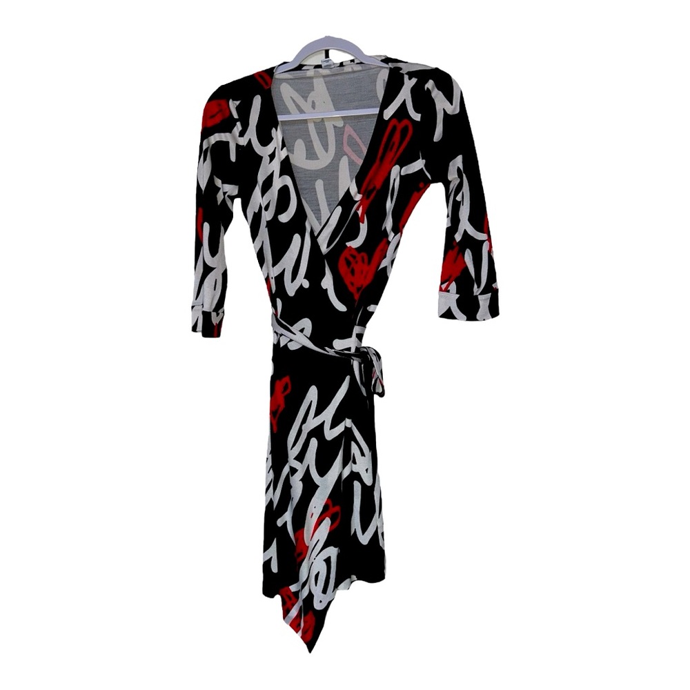 Authentic DVF Silk Wrap Dress